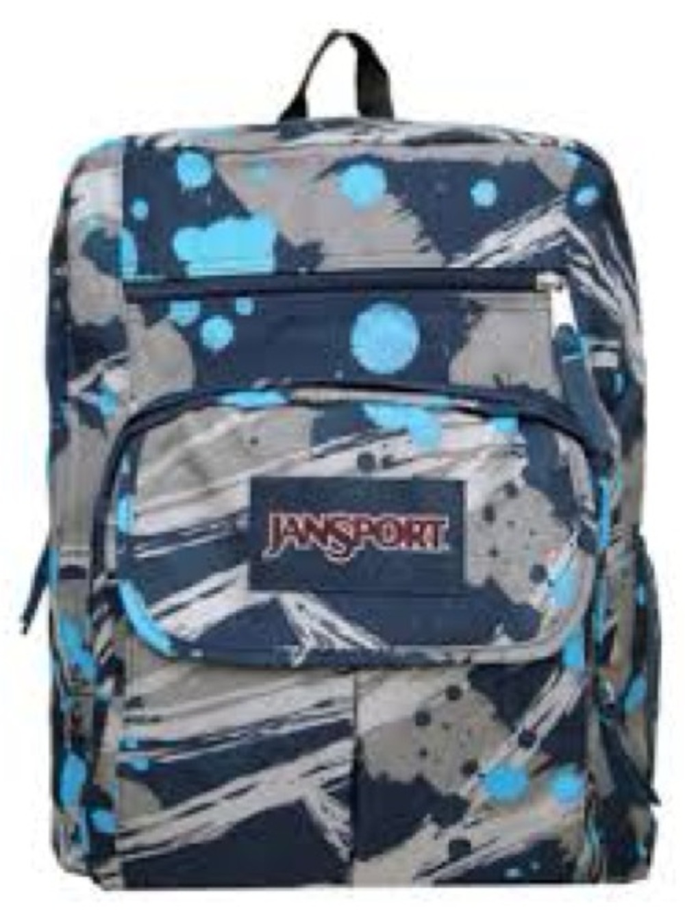 Jansport Paint Splatter Graphic Print Grunge Distressed Adult Backpack